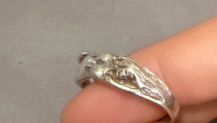 925 sculpture ring