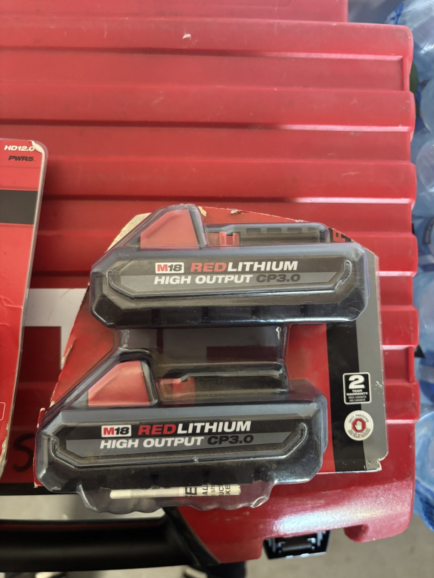 2 Pack Milwaukee Battery Brand New