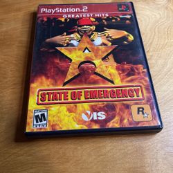 PlayStation 2 / PS2 - State Of Emergency 