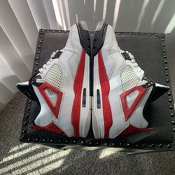 Jordan 4 Retro Red Cement 