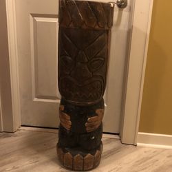 Tall Tiki Statue