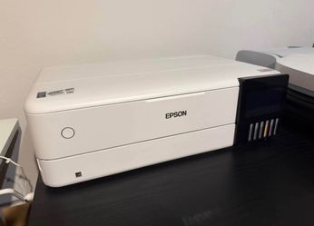 Epson 8550 printer converted for sublimation and tumbler press