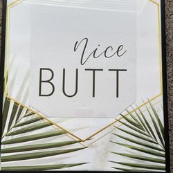 Bathroom frame decor