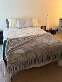 Queen size mattress & frame