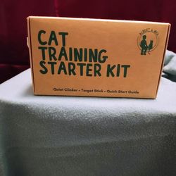 Albert & Mia Cat Training Starter Kit - New in Box