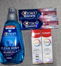 Crest & Colgate Oral Care