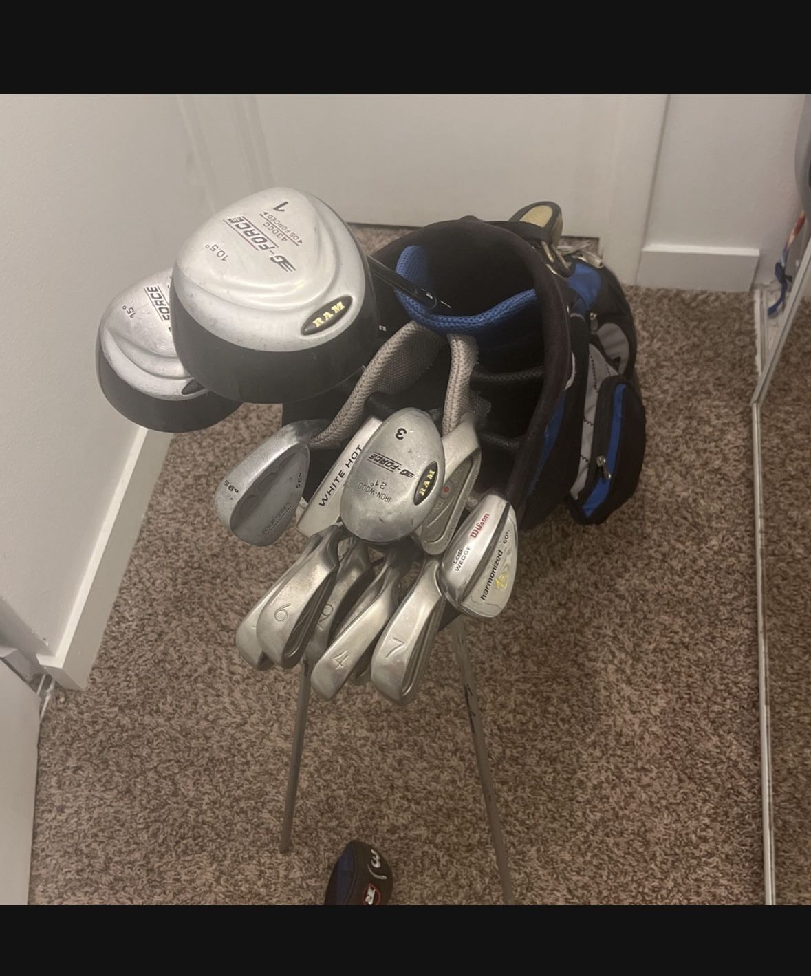 Full Set Of Golf Clubs