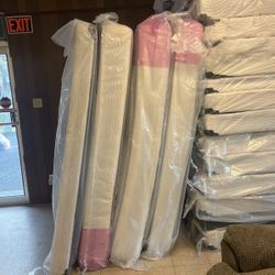 Queen size mattress, and box spring $270