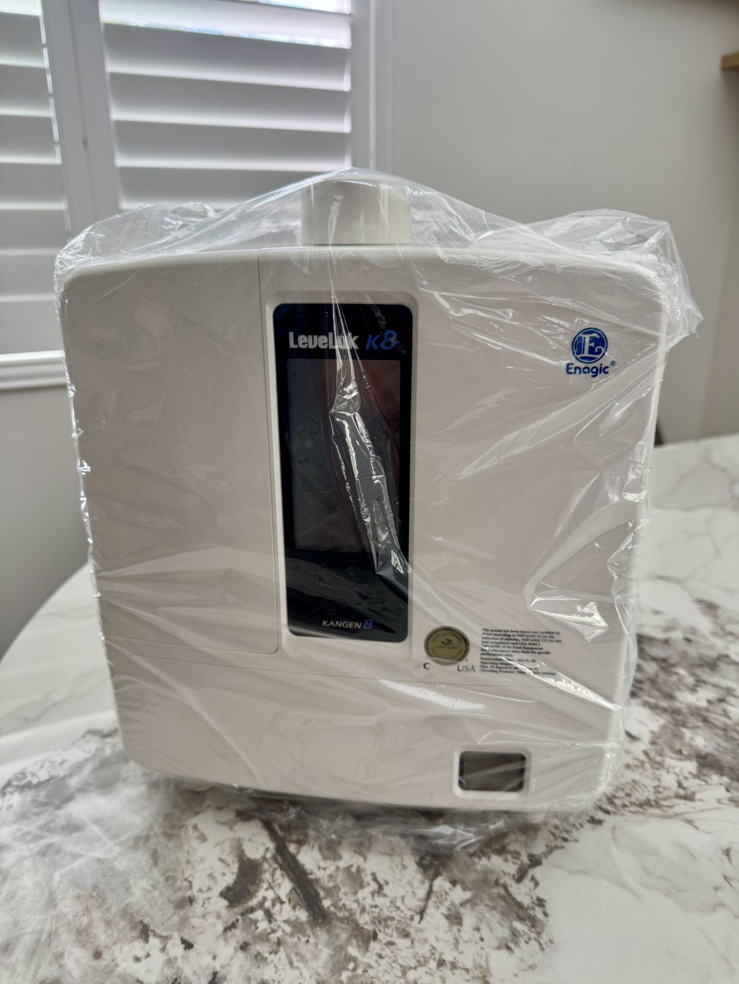 Enagic Leveluk K8 Kangen Water- Brand New