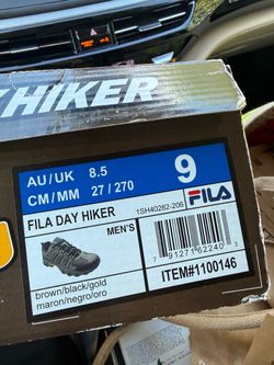 Fila Day Hiker Men's Size 9