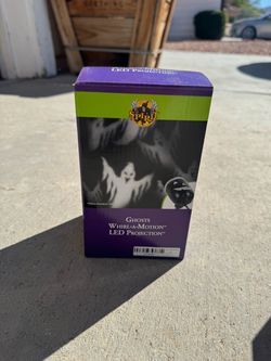 Ghost Halloween projector