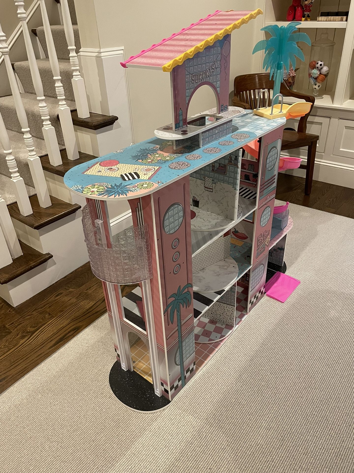 LOL Surprise Doll House, Dolls and Car