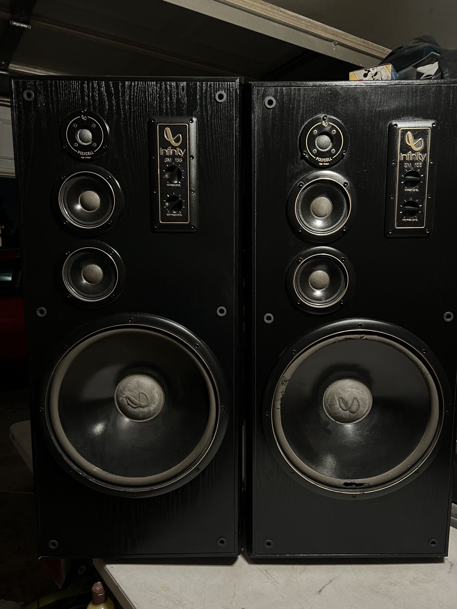 Speakers Vintage Speakers Infinity Sm-155 Speakers 15 Inch Speakers Vintage Speakers MAKE AN OFFER!