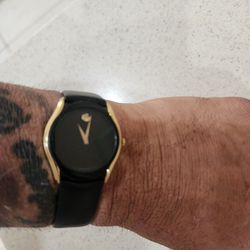 Watch  MOVADO  VINTAGE LIKE NEW JUST REPLACE BATTERY  371 WORKS LIKE NEW