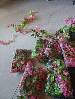 Artificial wisteria vine