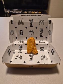 Among Us Shaped McNugget - Rare McDonald's Nugget