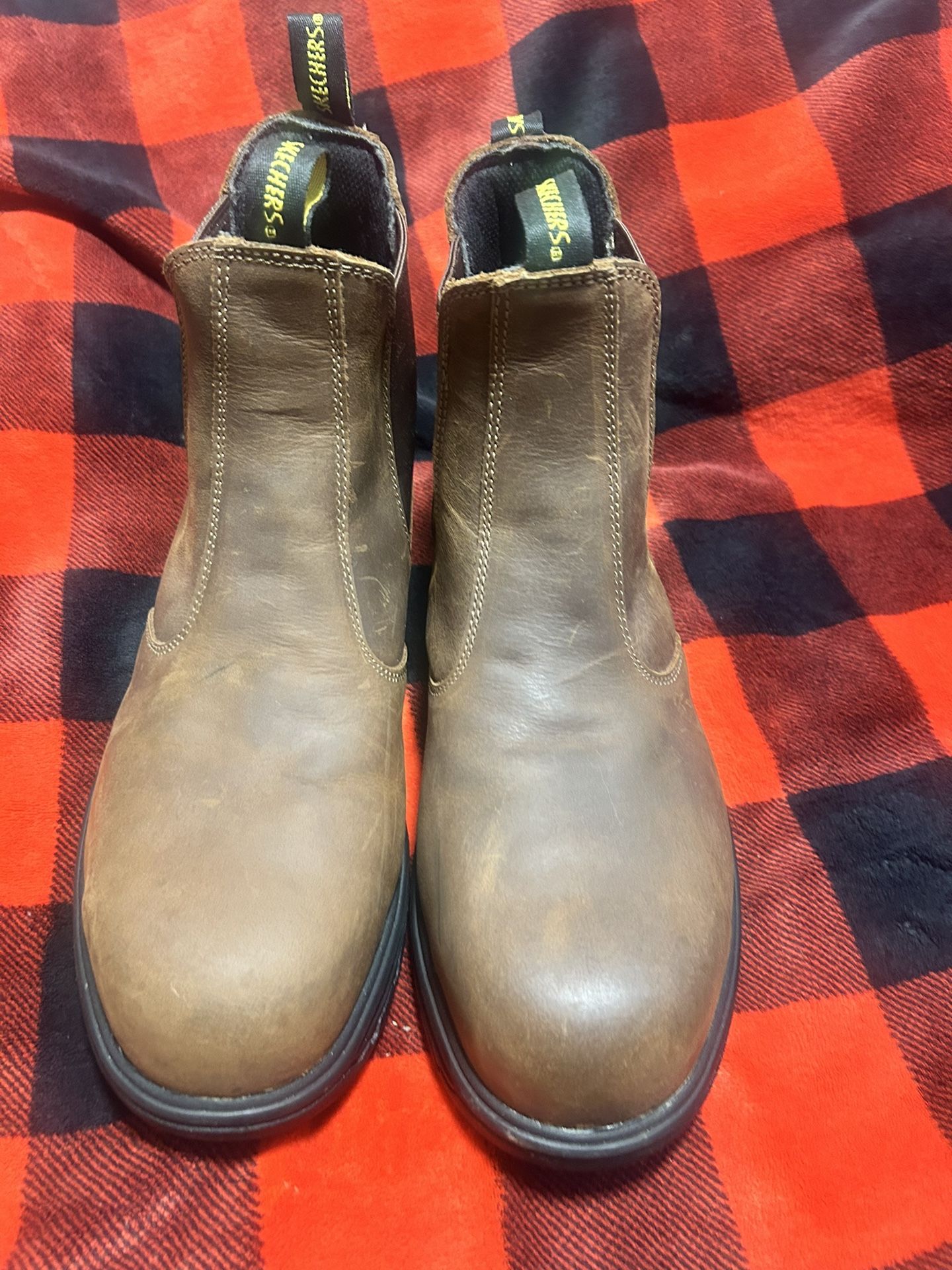 skechers work vicksburg comp toe boots
