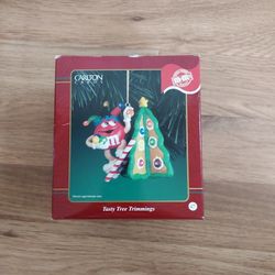 NEW 2000 M&M Ornament Carlton Cards Tasty Tree Trimmings