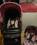 Stroller with car seat