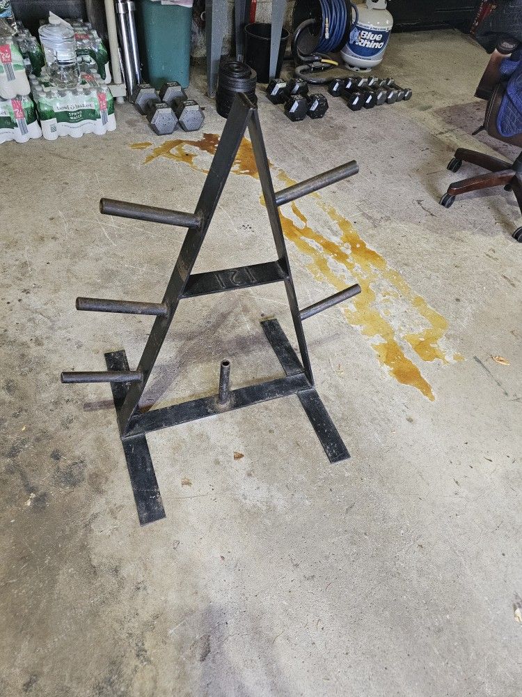 Standard Olympic Weight Tree Rack