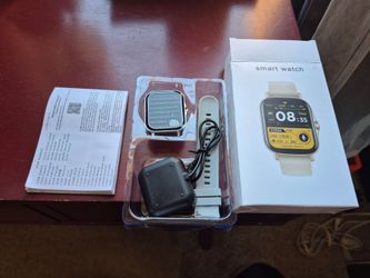 Brand New Silver Smart Watch/ Tracker Never used or Connected $20 Firm