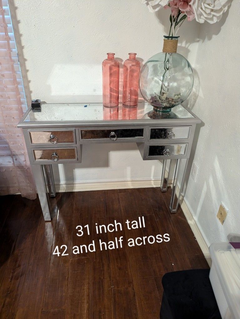 Mirror Glass, Stand Desk 