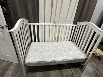 Toddler Bed / Crib With Mattress