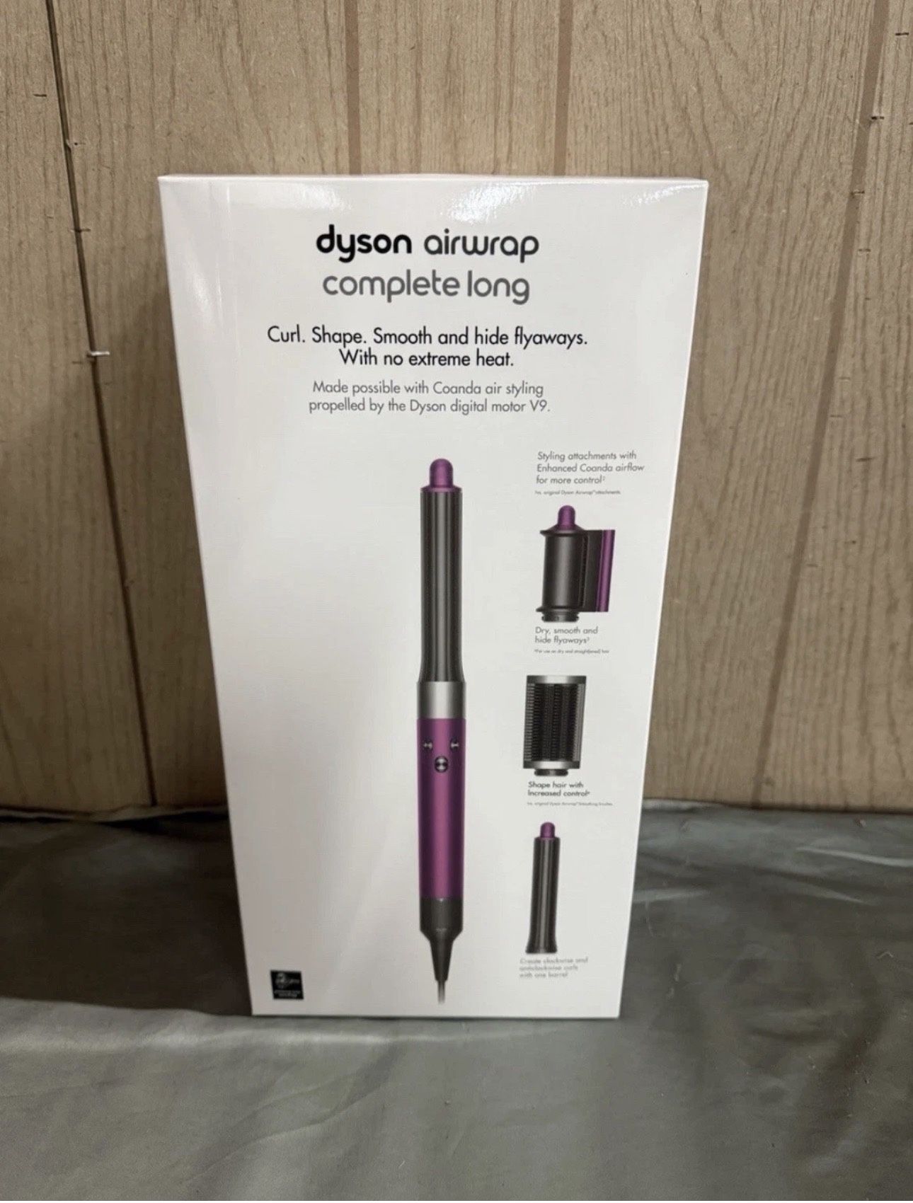 Dyson Airwrap HS05 Complete Multi Styler Fuchsia/Nickel LONG FAST SHIPPING NEW