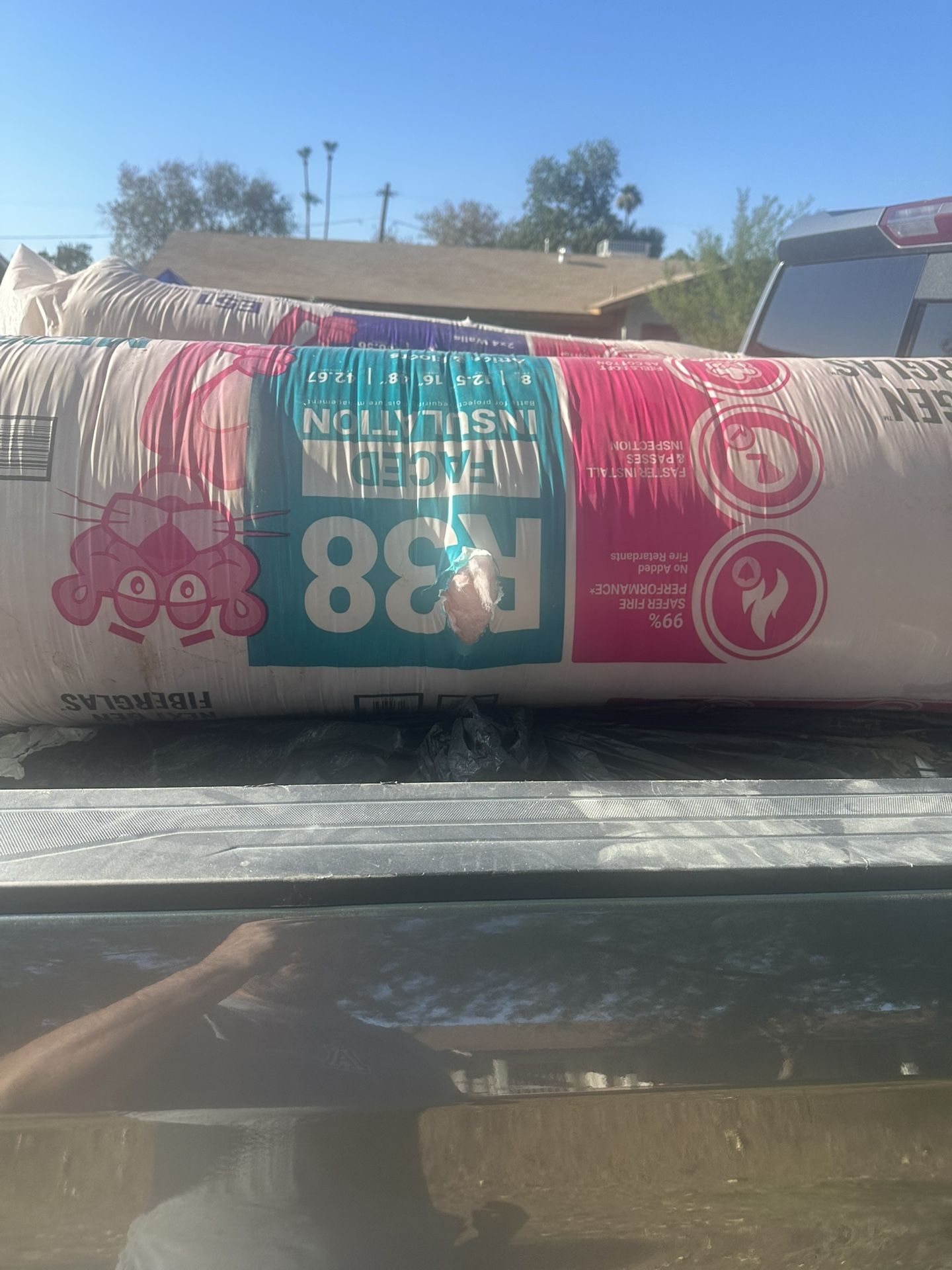 New R38 And R13 Faced And Unfazed 5 Bags Insulation All $200 Some Opened From Being In Storage