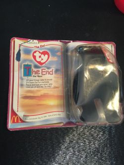 Beanie baby "the end"