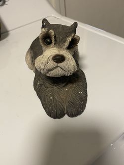 Vintage 1981 Black schnauzer #146 Sandra Brue Sandicast