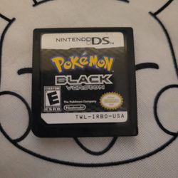 Pokemon Black / Nintendo Ds