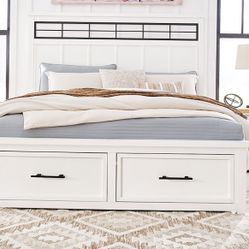 New Ashley Queen Storage Bedroom