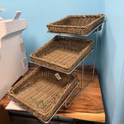 Buffet Bread Basket Display 