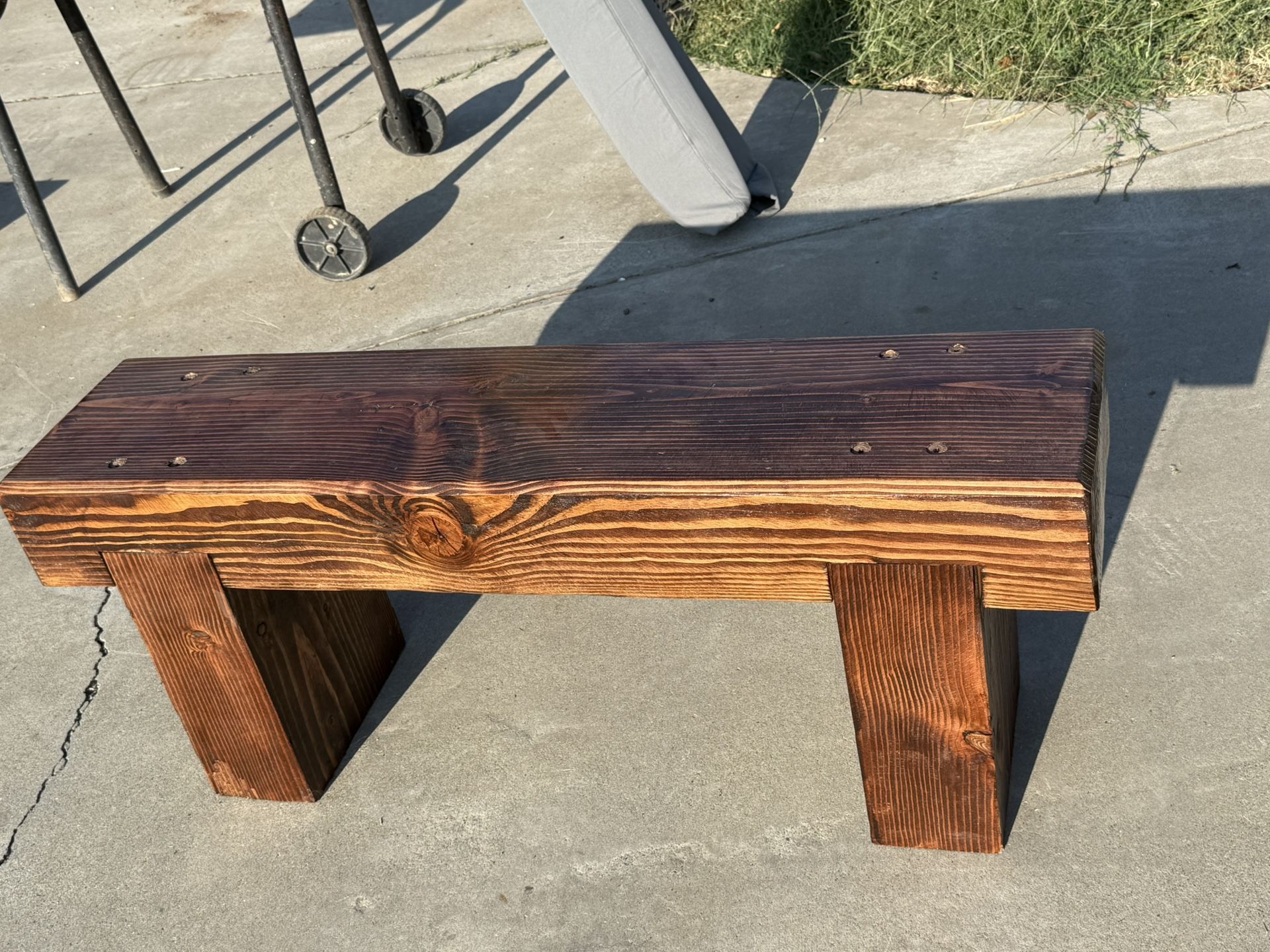 Wood Bench