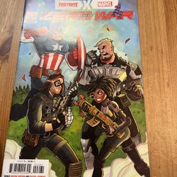 Fortnite Zero War Comic Book