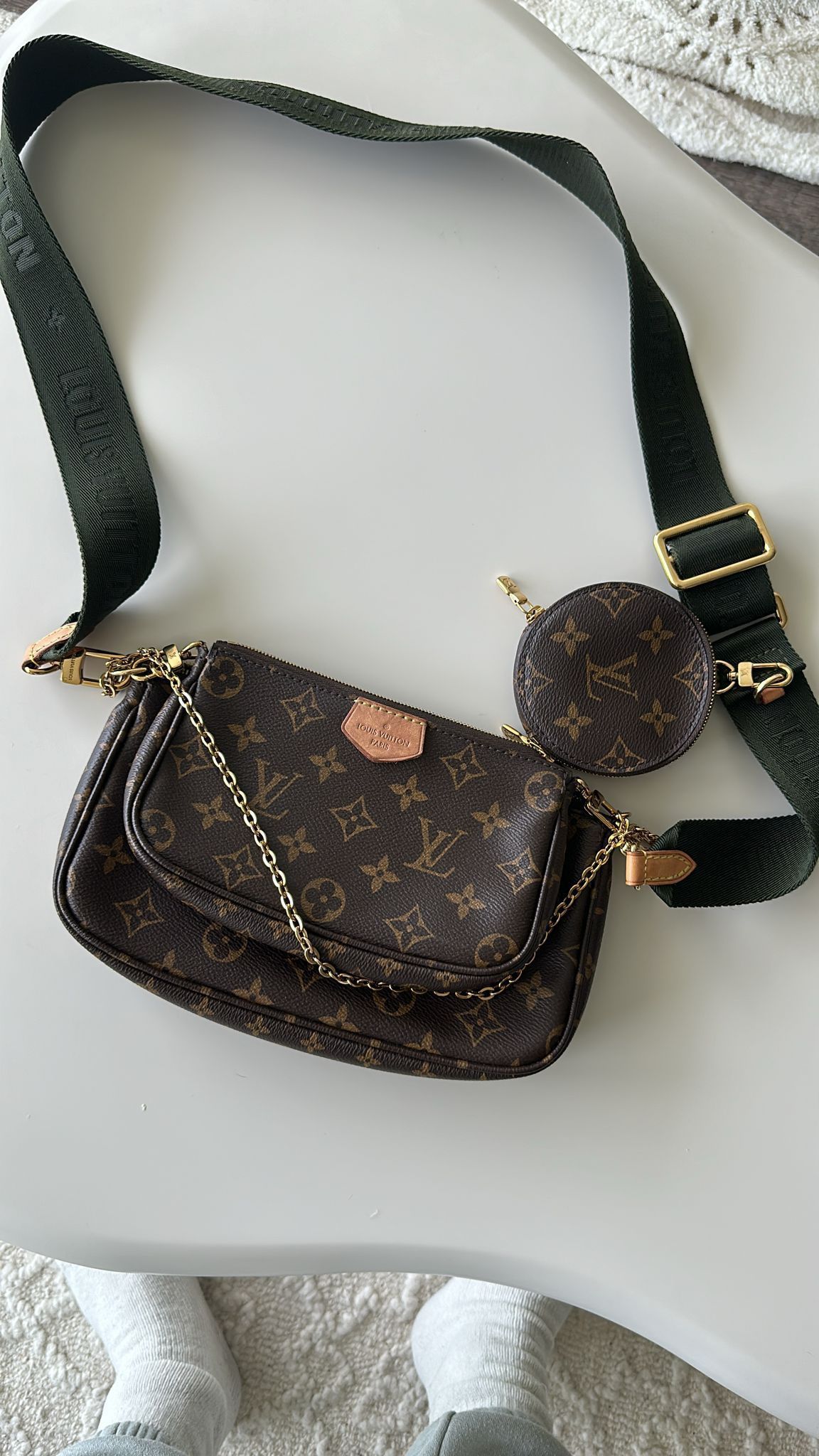 100% Authentic LV Multi Pochette Accessories