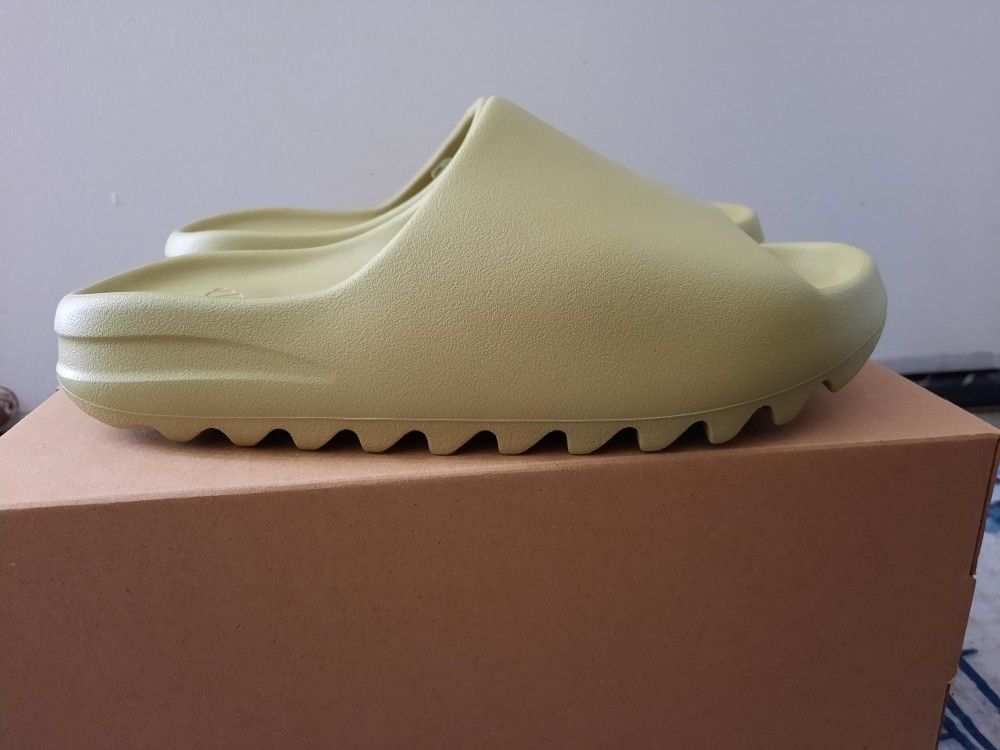 Adidas Yeezy Slides Resin Size 11 Men New With Box And Receipt *$140 Picked Up*