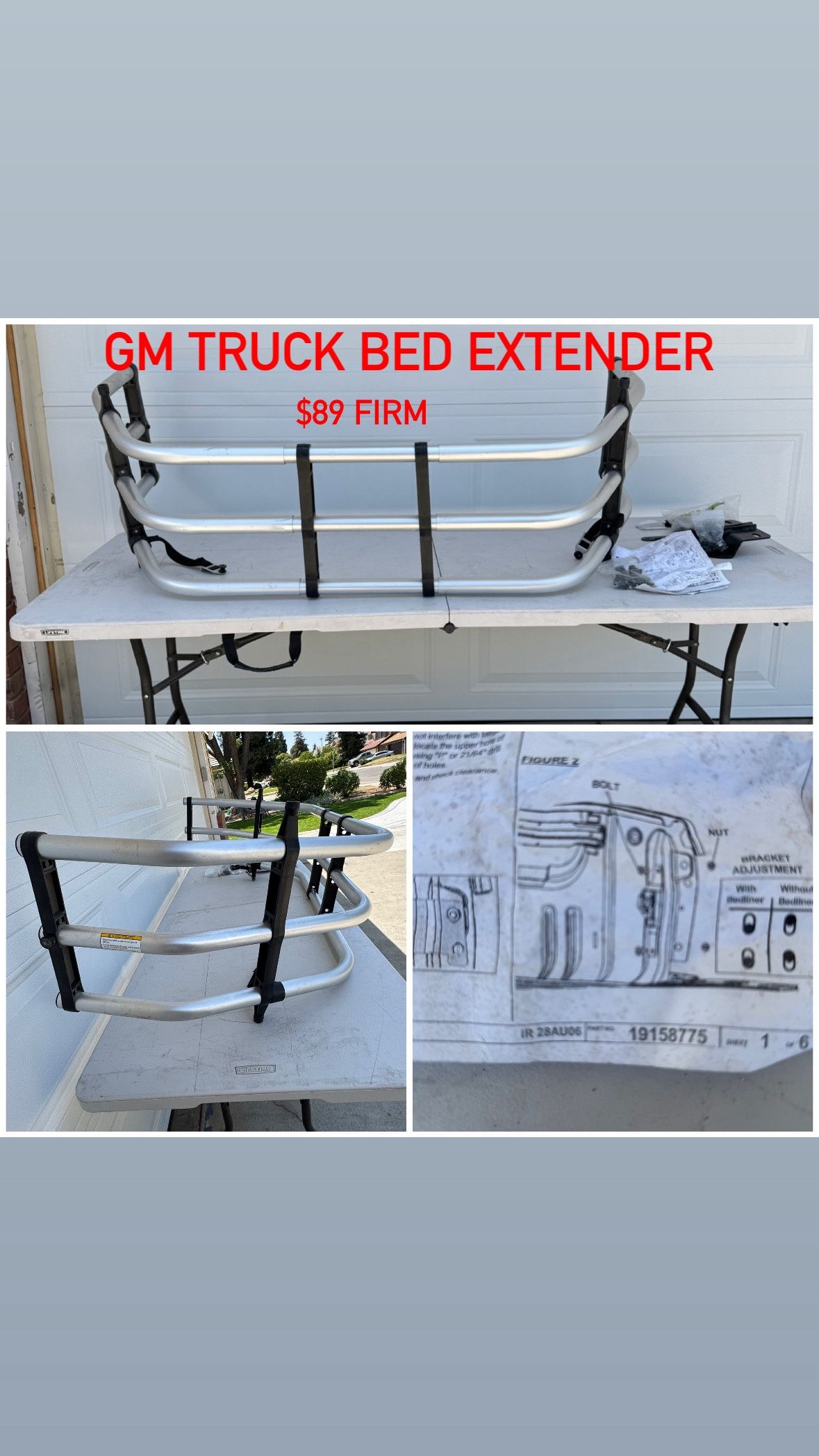 GM Truck Bed Extender