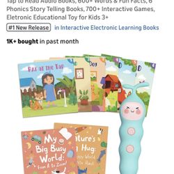 Qutz New Electronic Talking Pen Book Set For Kids