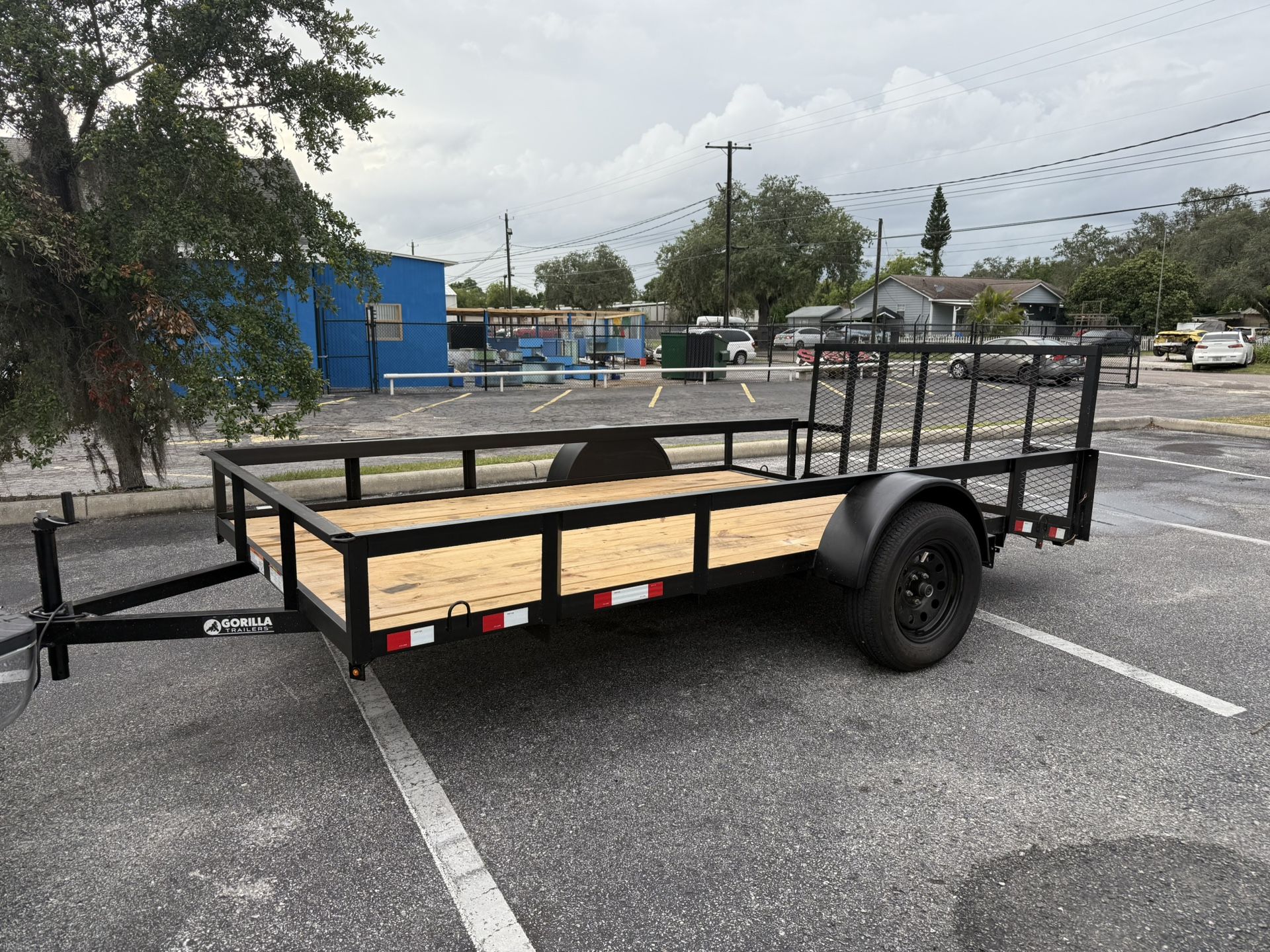 6.4x12 Utility Trailer 