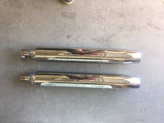 Exhaust pipes stock off a 2014 Ultra