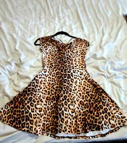 Is cheetah skater dress