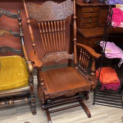 Very Old Rocking Chair Retouched 