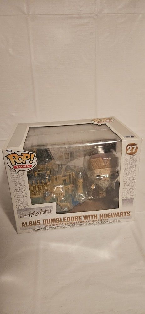 Professor Dumbledor With Hogwarts