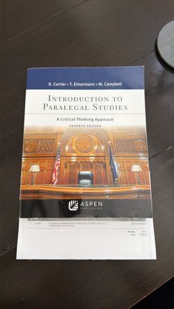 Introduction to Paralegal Studies