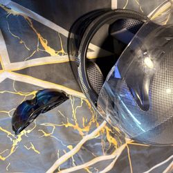 Motorcycle Helmet And Jacket 