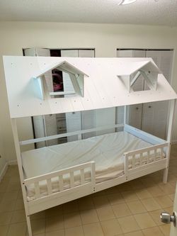Cama con colchón