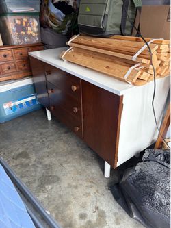 MCM style buffet dresser