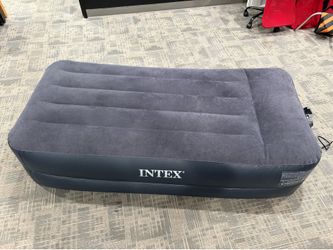 Intex Raised Airbed Mattress with Built-in Pump, Dura-Beam Plus Pillow, Twin (FIVE AVAILABLE)